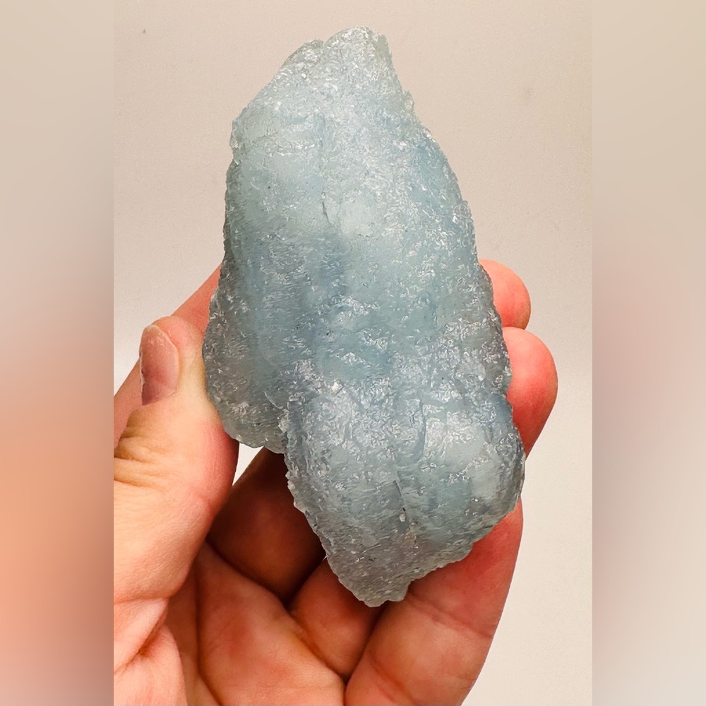 Aquamarine Rough Stone 127 Grams